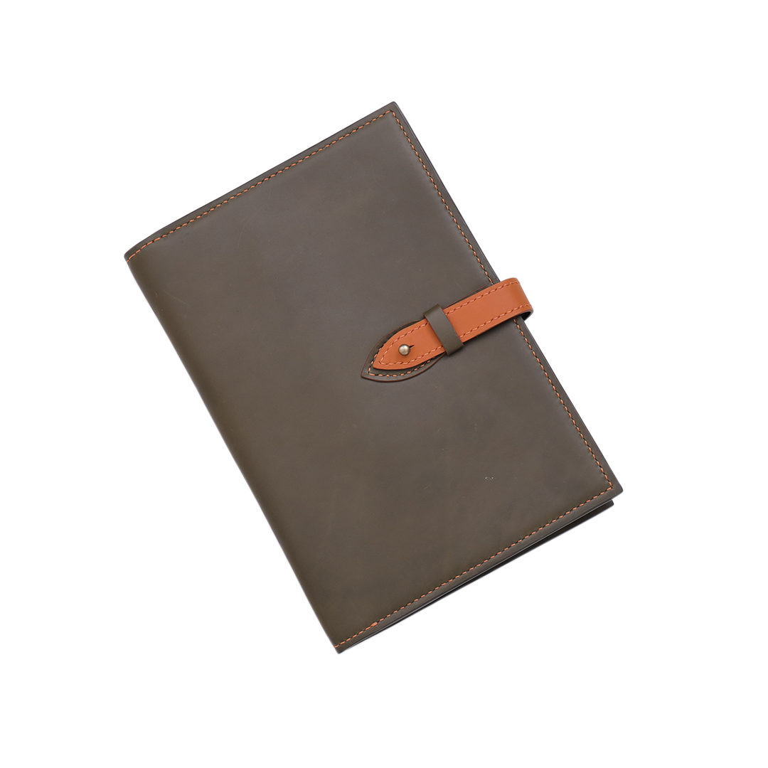 HANDMADE OFFICE LATHER NOTEBOOK