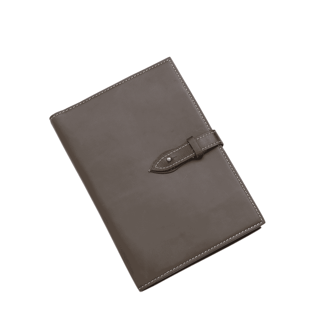 HANDMADE OFFICE LATHER NOTEBOOK