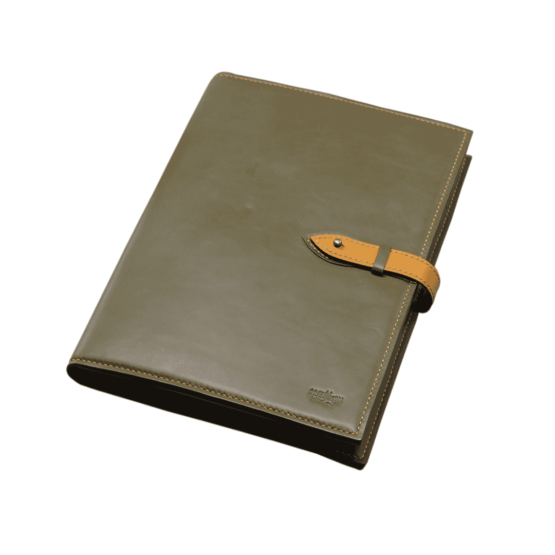 HANDMADE LEATHER OFFICE/TRAVAL NOTEBOOK