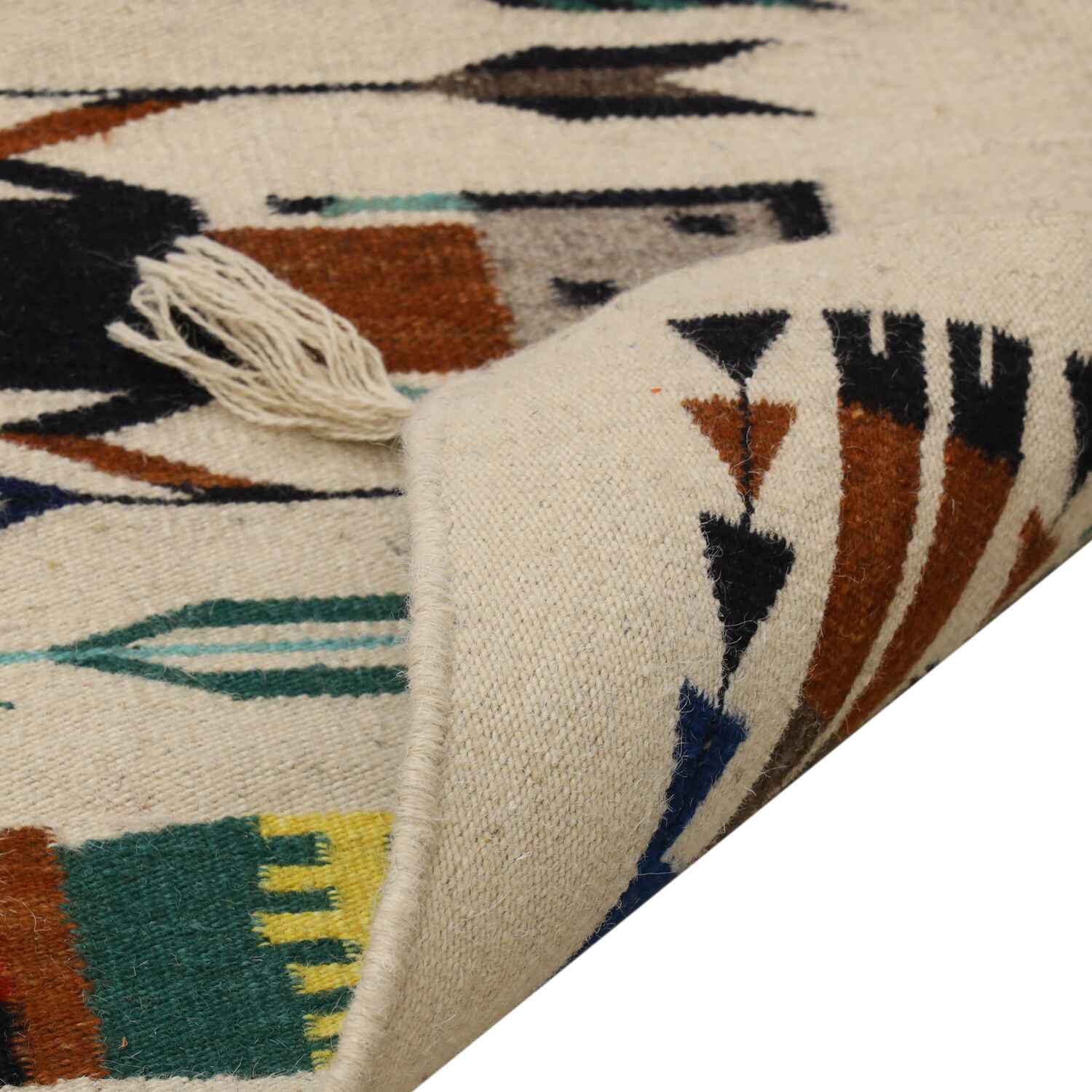HAND WOVEN NATIVE STYLE COLLECTOR'S GRAND SOUTHWEST RUGS (NHWD)