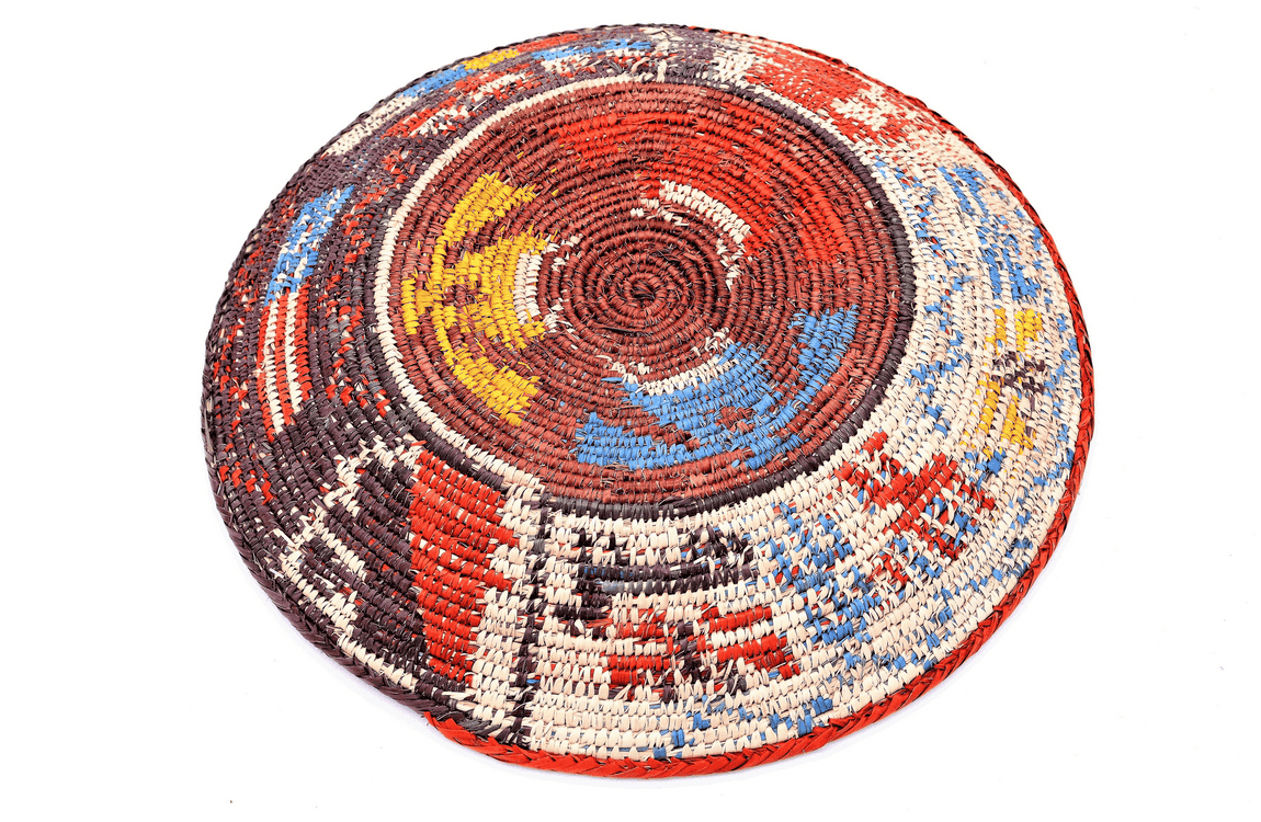 HANDWOVEN COLLECTOR'S GRADE BASKET (NAVU)