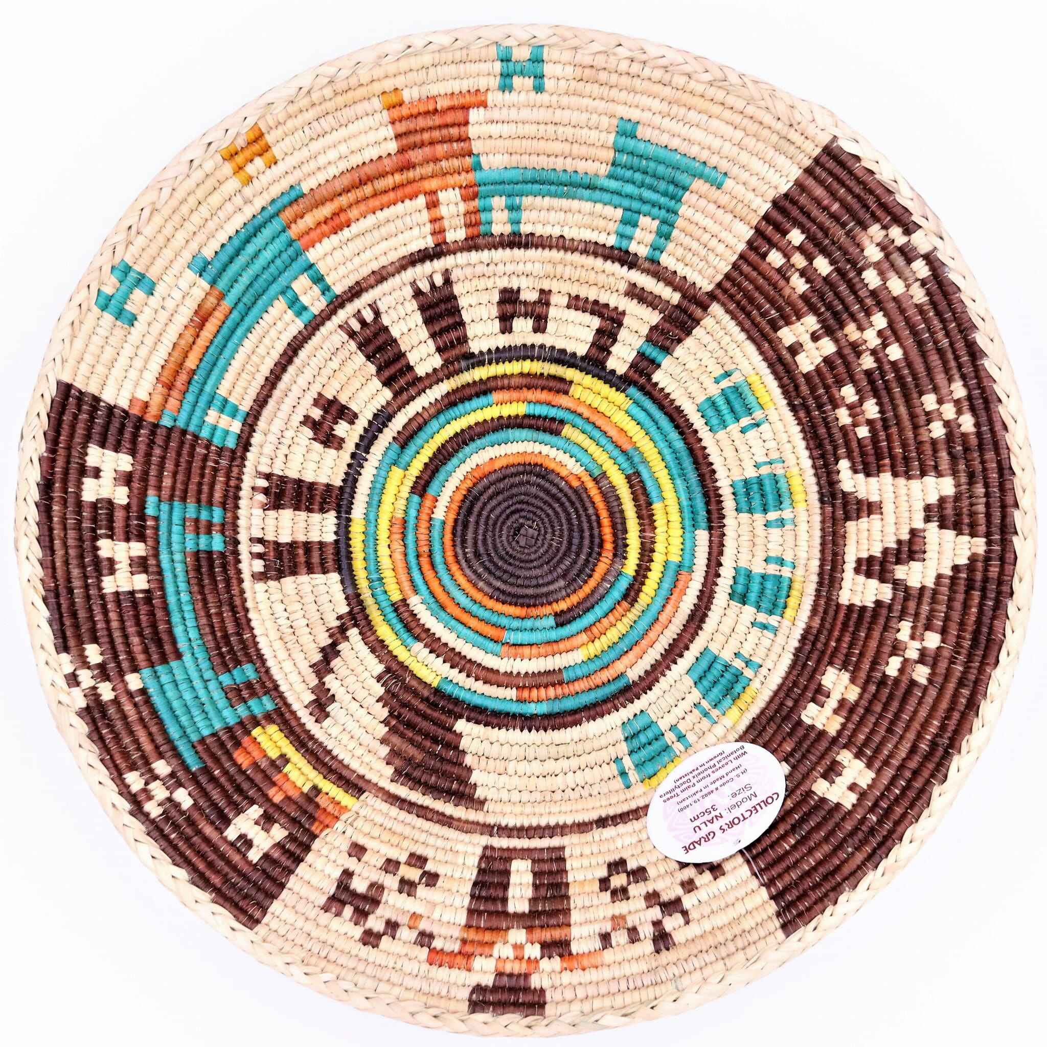 HANDWOVEN COLLECTOR'S GRADE BASKET (NAVU)