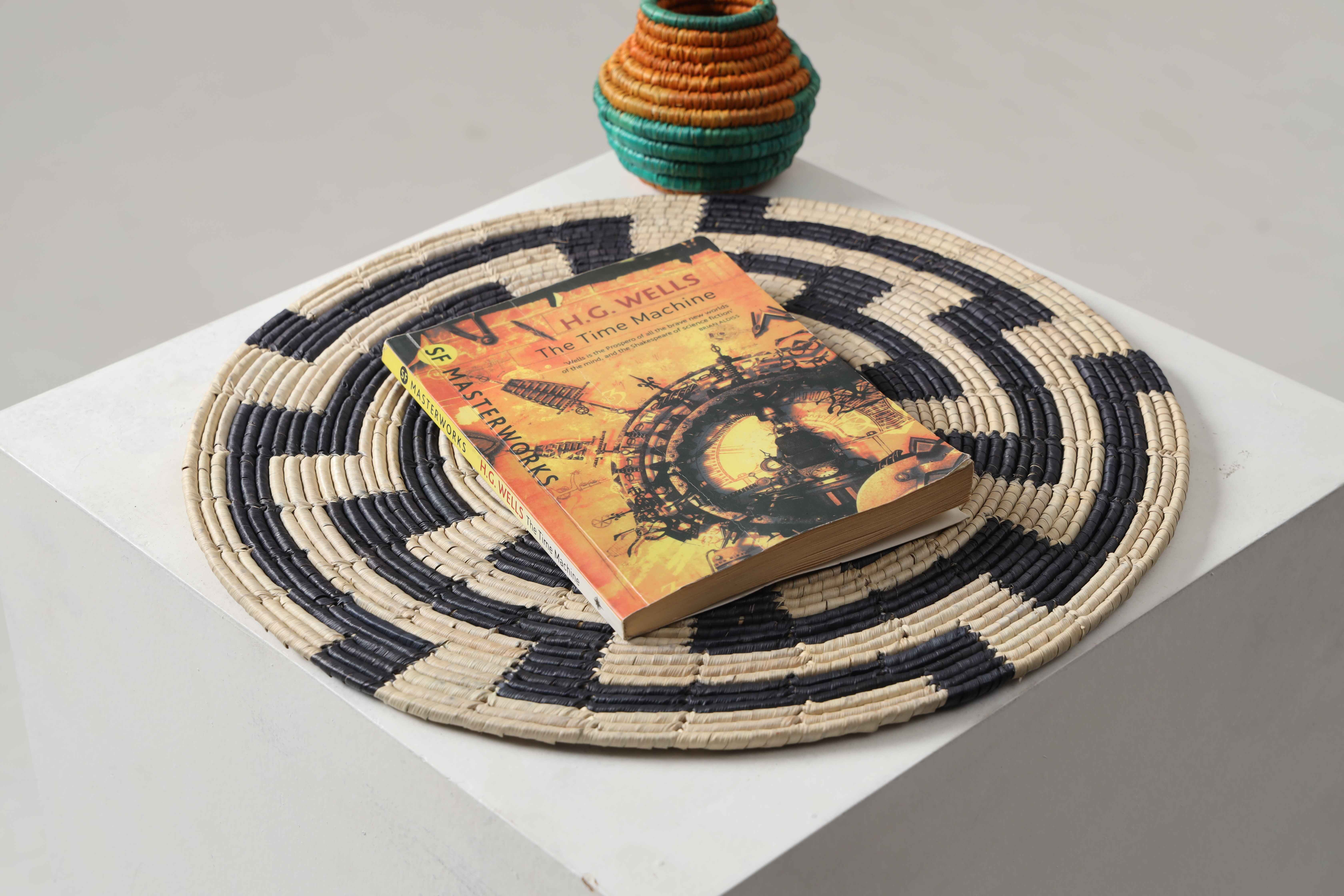 HAND WOVEN THIN MAT BASKETS (NIBV)
