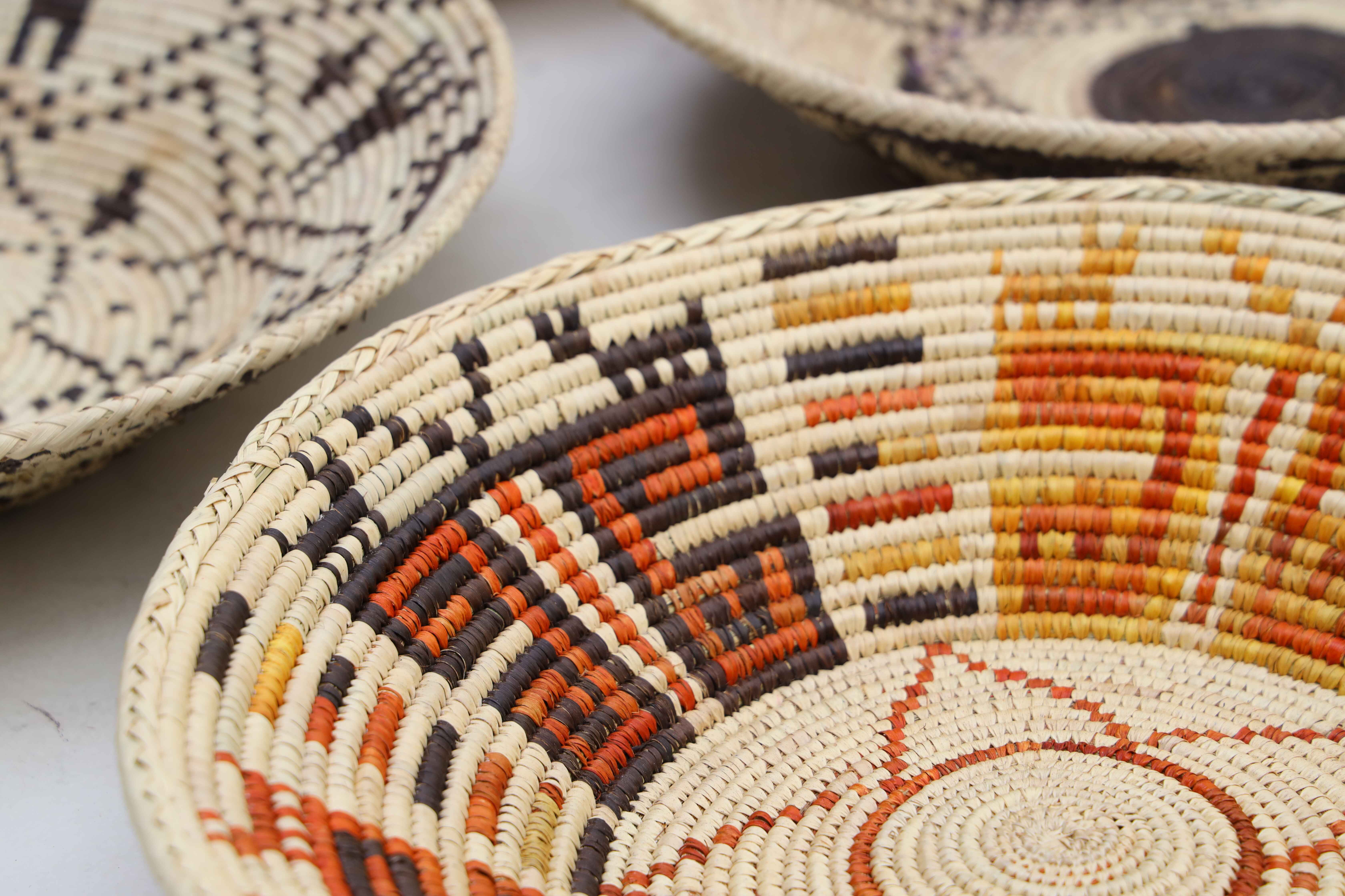 HANDWOVEN COLLECTOR'S GRADE BASKET (NAVU)