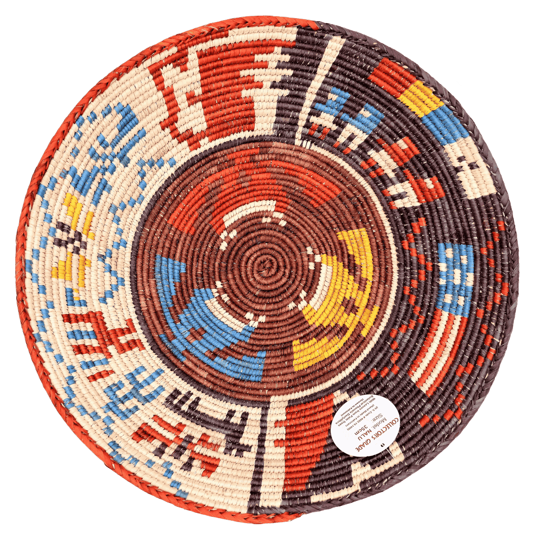 HANDWOVEN COLLECTOR'S GRADE BASKET (NAVU)