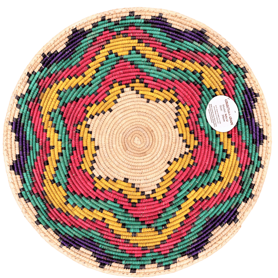 HANDWOVEN COLLECTOR'S GRADE BASKET (NAVU)