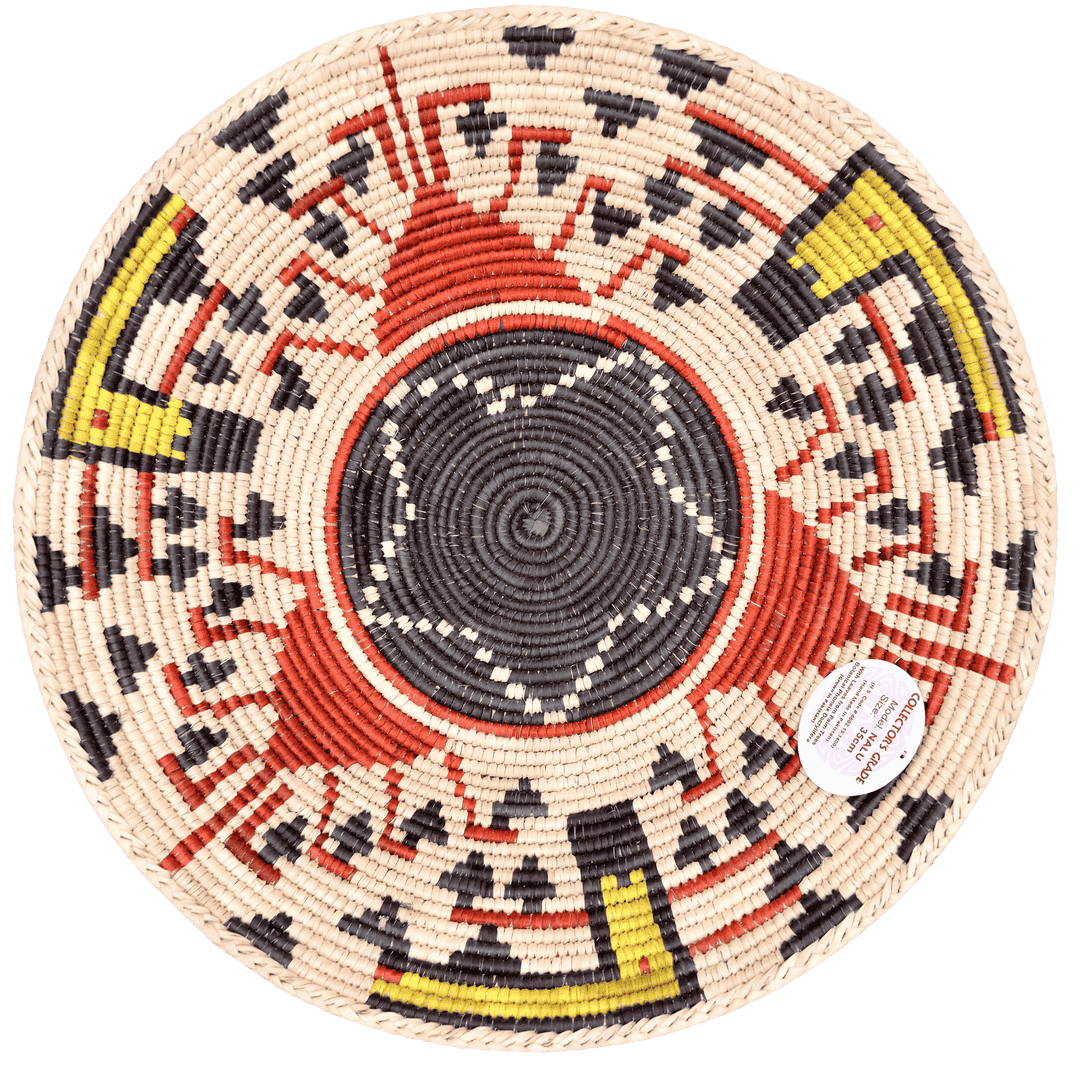 HANDWOVEN COLLECTOR'S GRADE BASKET (NAVU)