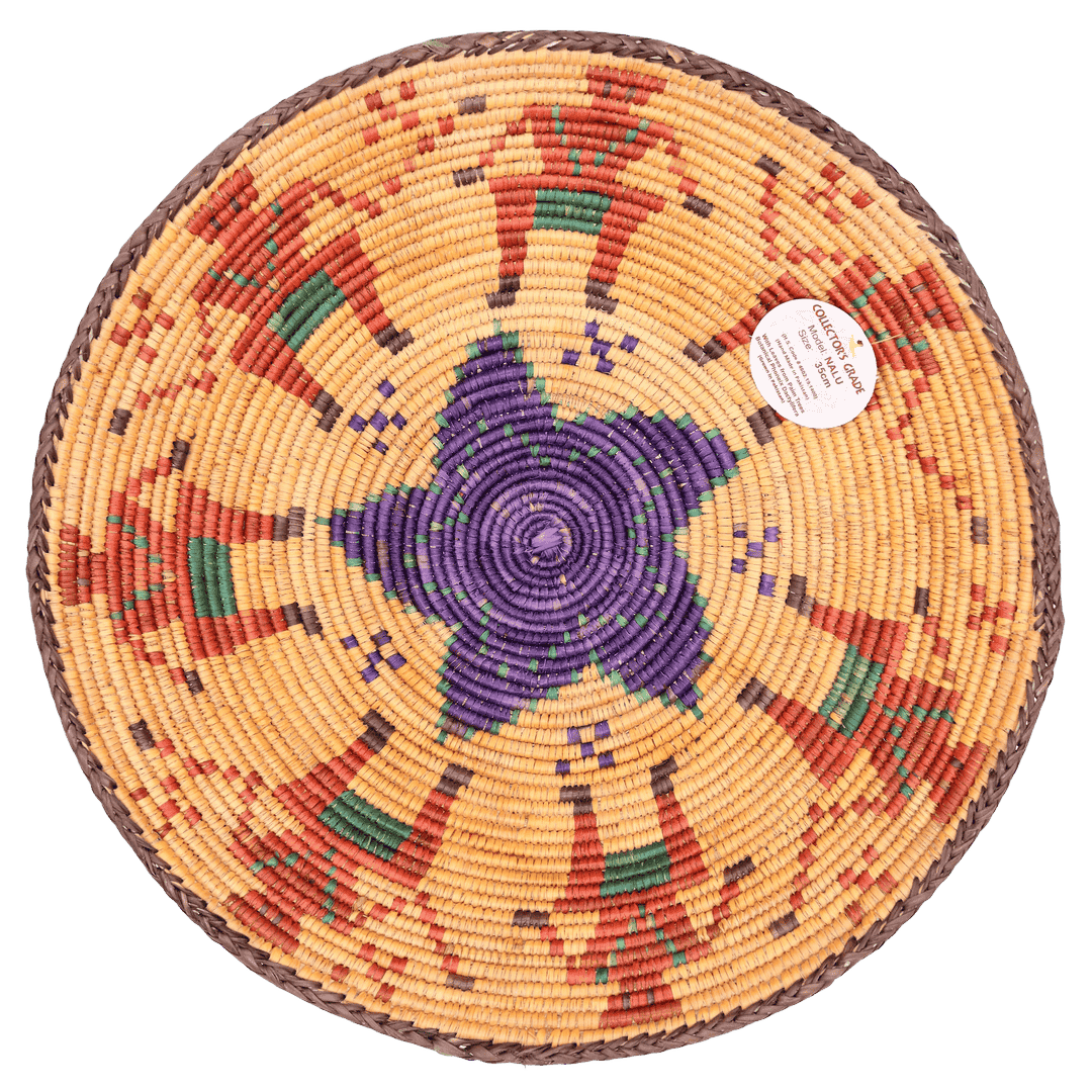HANDWOVEN COLLECTOR'S GRADE BASKET (NAVP)