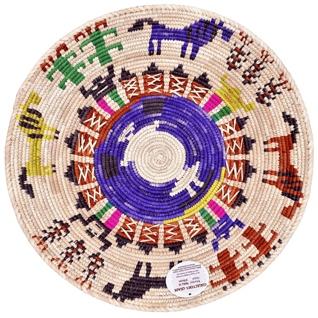 HANDWOVEN COLLECTOR'S GRADE BASKET (NAVU)