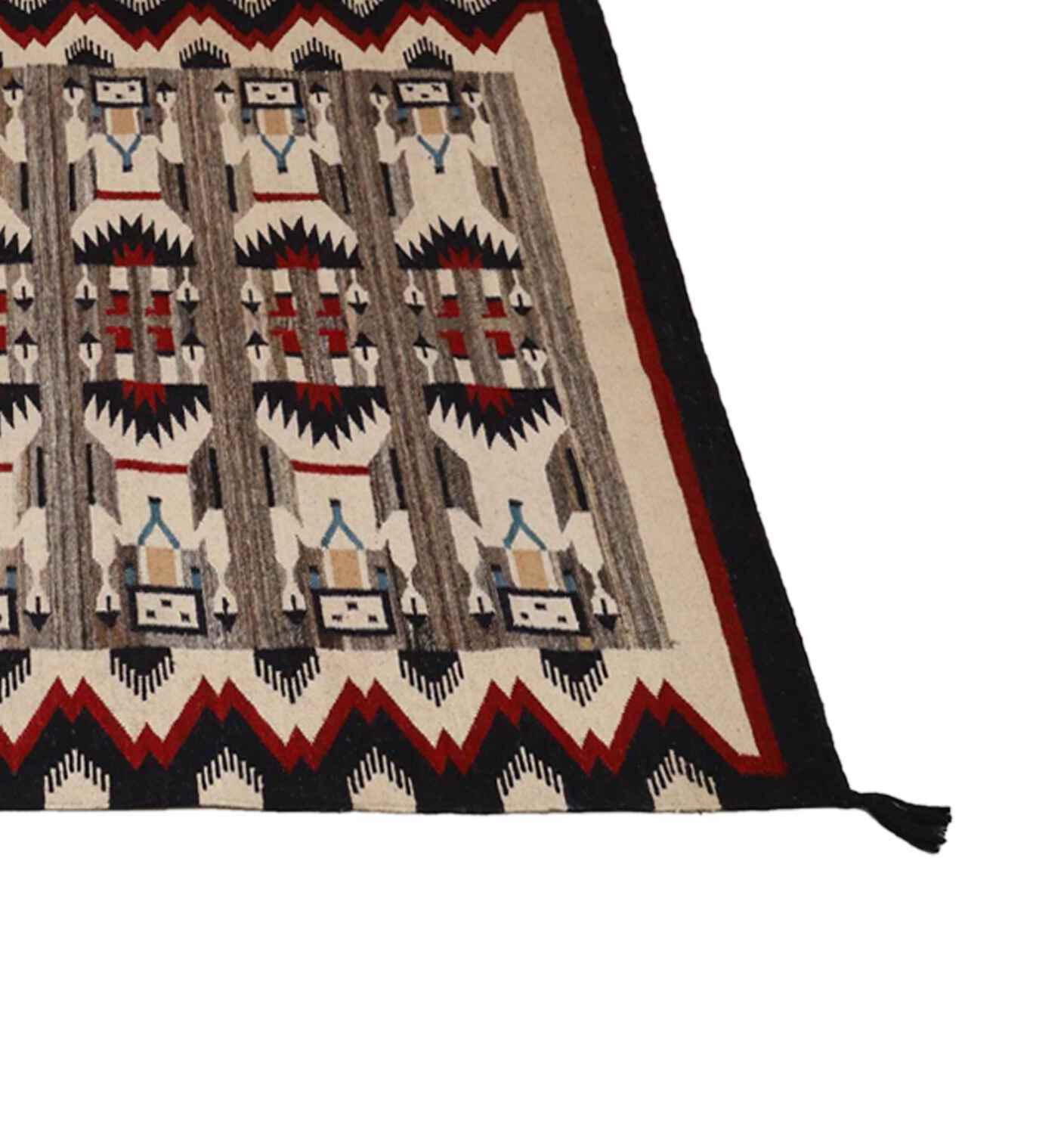 HAND WOVEN NATIVE STYLE COLLECTOR'S GRAND SOUTHWEST RUGS (NHWD)
