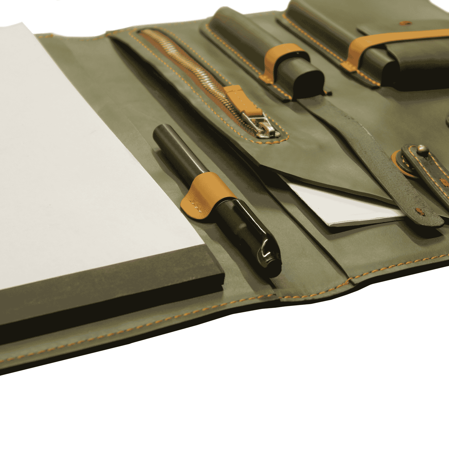 HANDMADE OFFICE LATHER NOTEBOOK