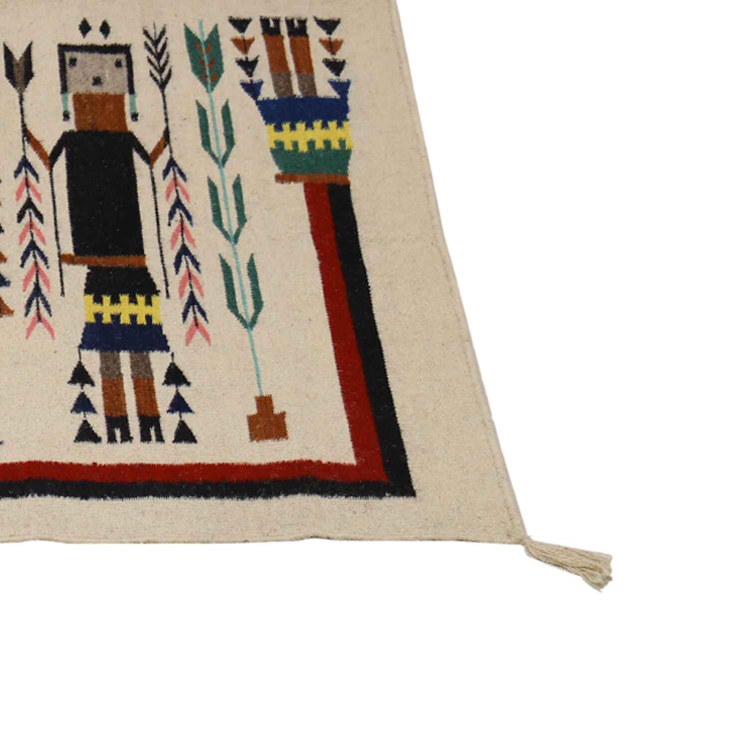 HAND WOVEN NATIVE STYLE COLLECTOR'S GRAND SOUTHWEST RUGS (NHWD)