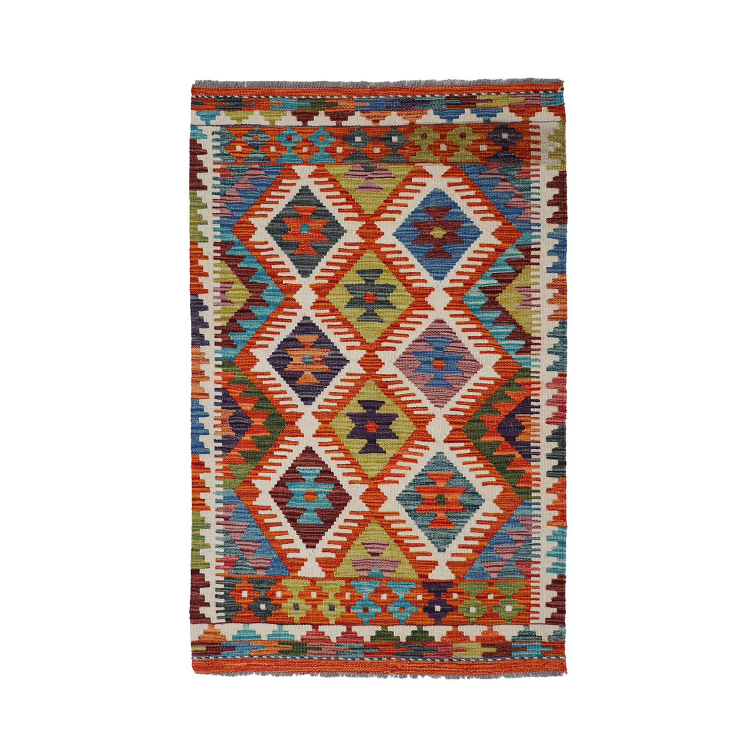 HAND WOVEN VEGETABLE DYED KILIMS