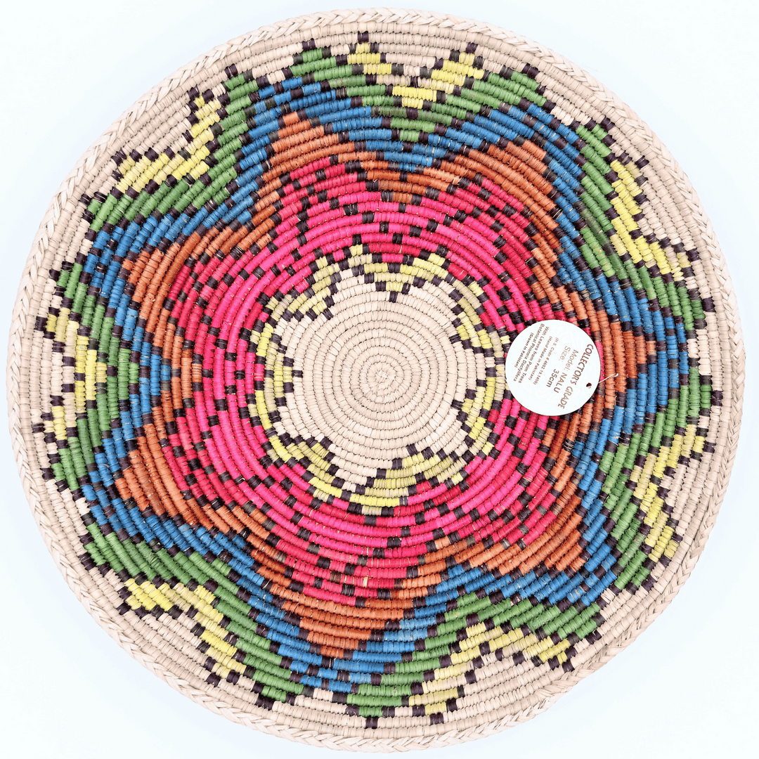 HANDWOVEN COLLECTOR'S GRADE BASKET (NAVU)