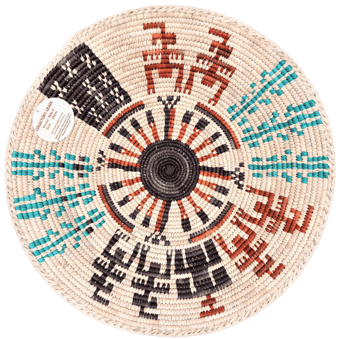 HANDWOVEN COLLECTOR'S GRADE BASKET (NAVU)