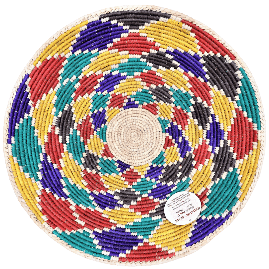HANDWOVEN COLLECTOR'S GRADE BASKET (NAVU)