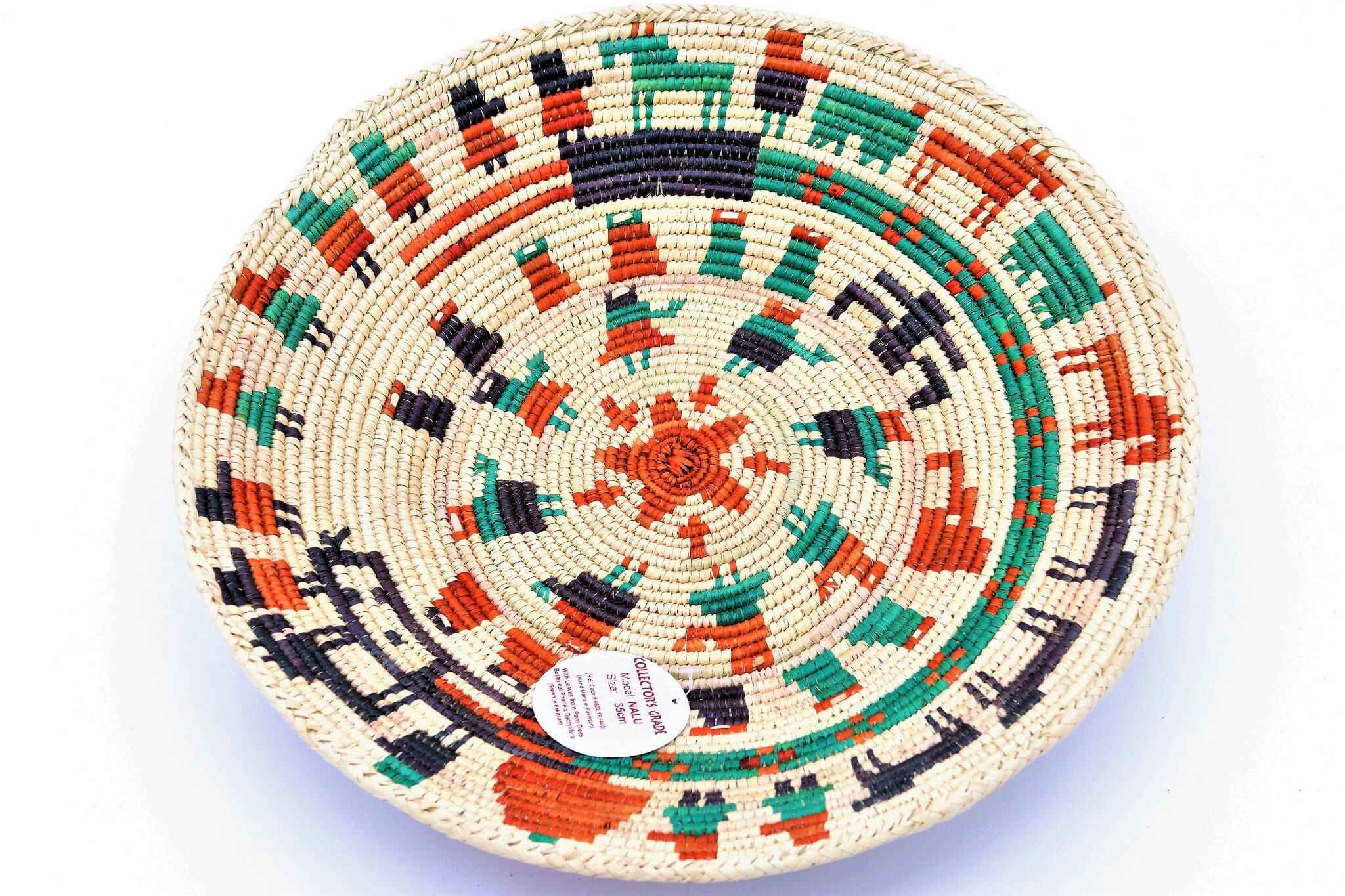 HANDWOVEN COLLECTO'S GRADE BASKET (NAVU)