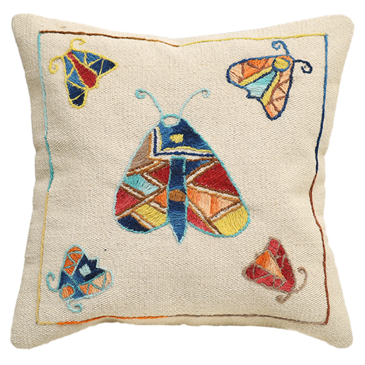 HAND EMBROIDERED THROWS/ CUSHIONS