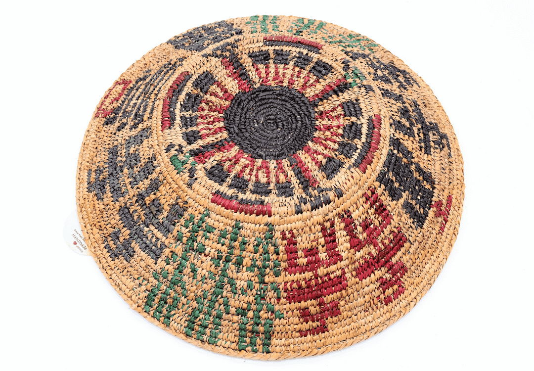 HANDWOVEN COLLECTOR'S GRADE BASKET (NAVP)