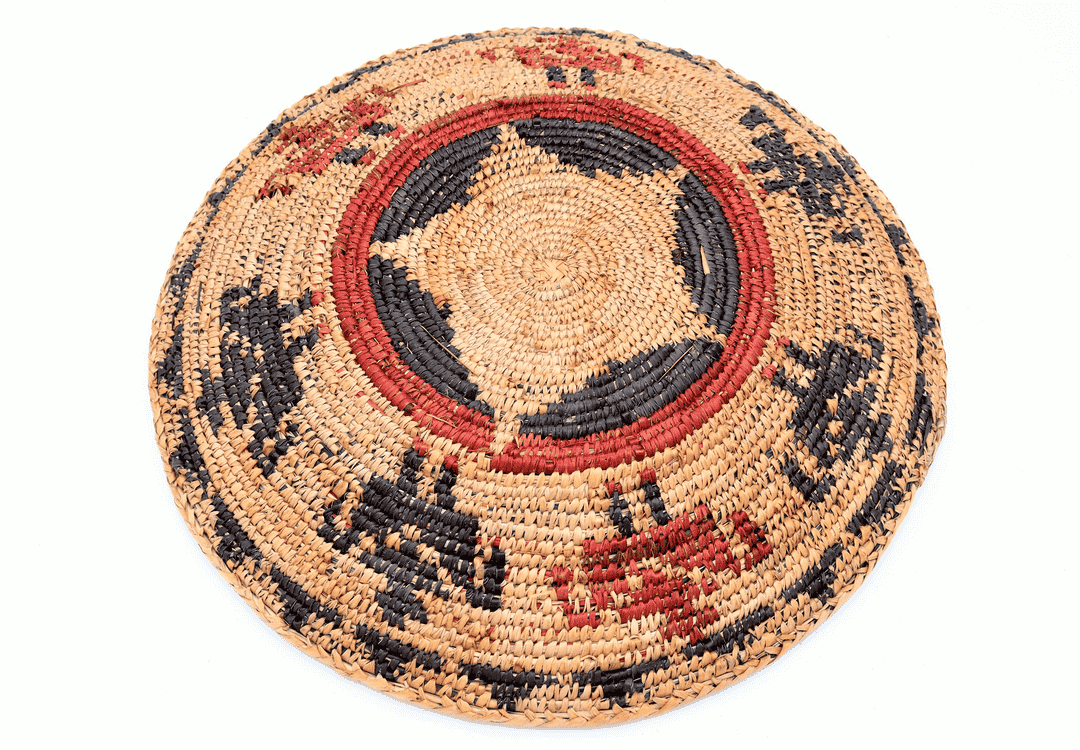 HANDWOVEN COLLECTOR'S GRADE BASKET (NAVP)