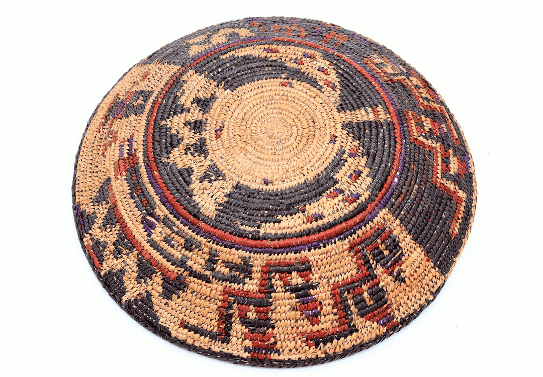 HANDWOVEN COLLECTOR'S GRADE BASKET (NAVP)