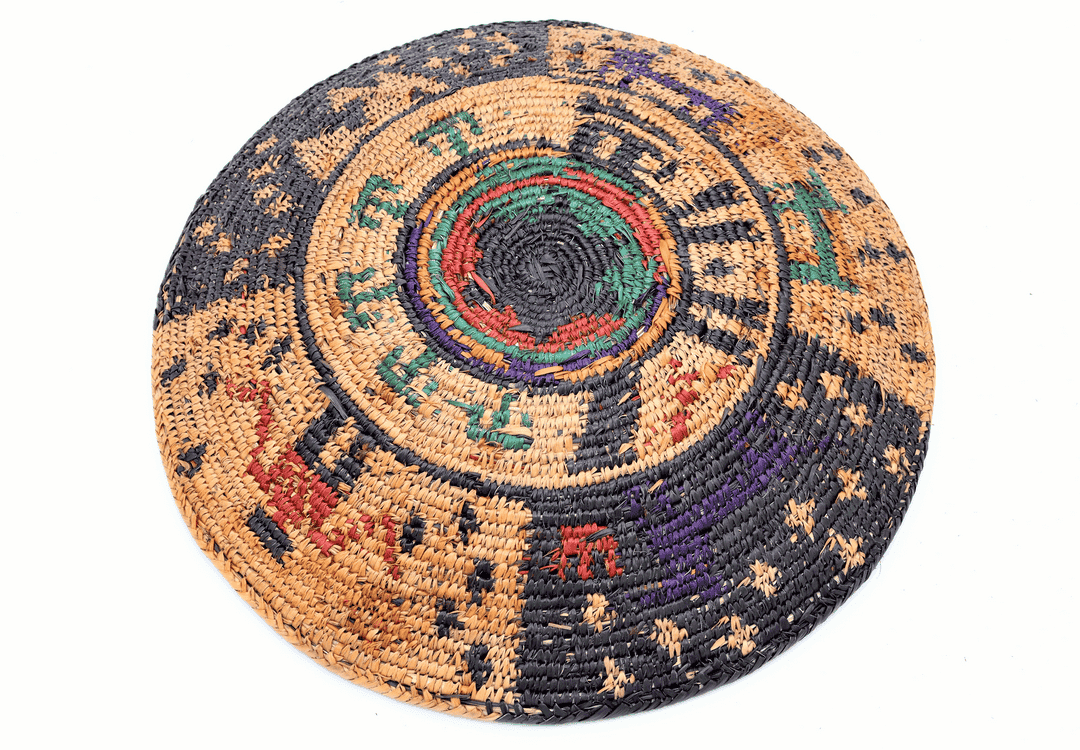 HANDWOVEN COLLECTOR'S GRADE BASKET (NAVP)