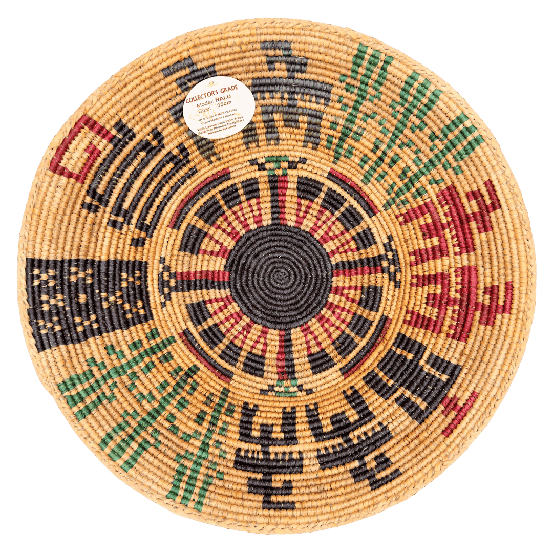 HANDWOVEN COLLECTOR'S GRADE BASKET (NAVP)