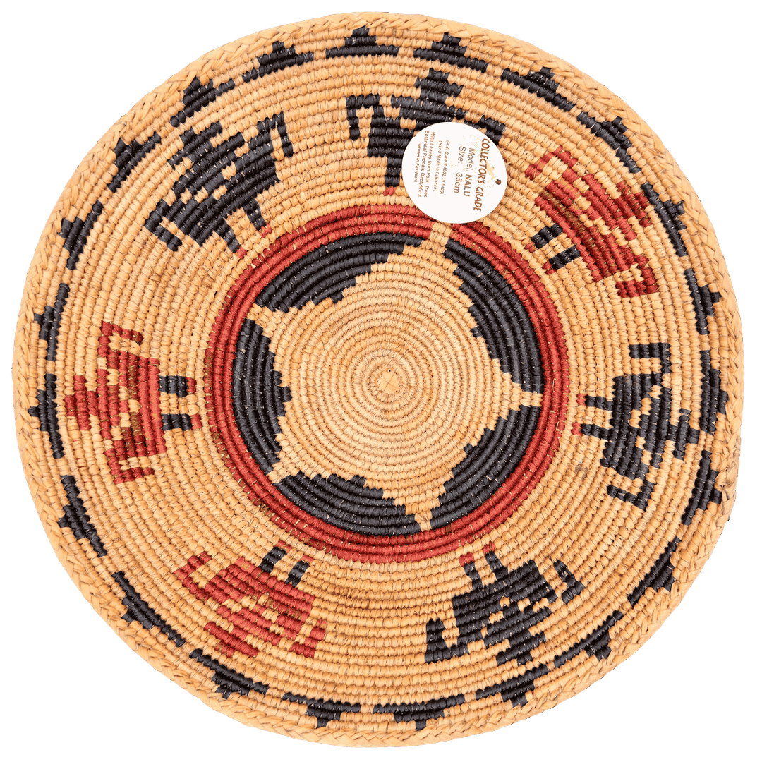 HANDWOVEN COLLECTOR'S GRADE BASKET (NAVP)