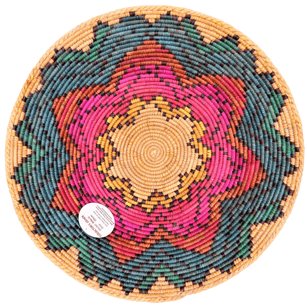 HANDWOVEN COLLECTOR'S GRADE BASKET (NAVP)