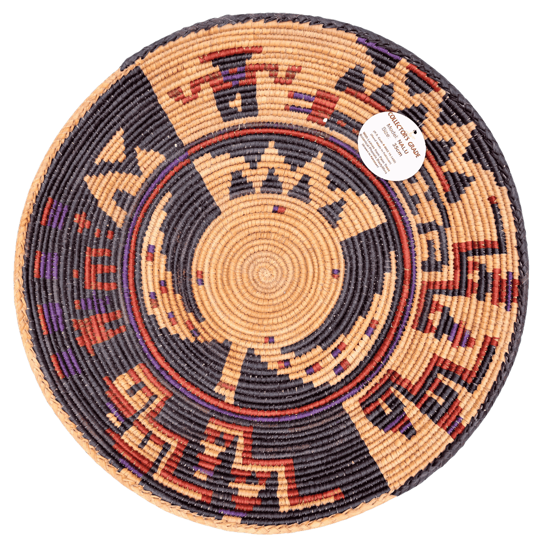 HANDWOVEN COLLECTOR'S GRADE BASKET (NAVP)