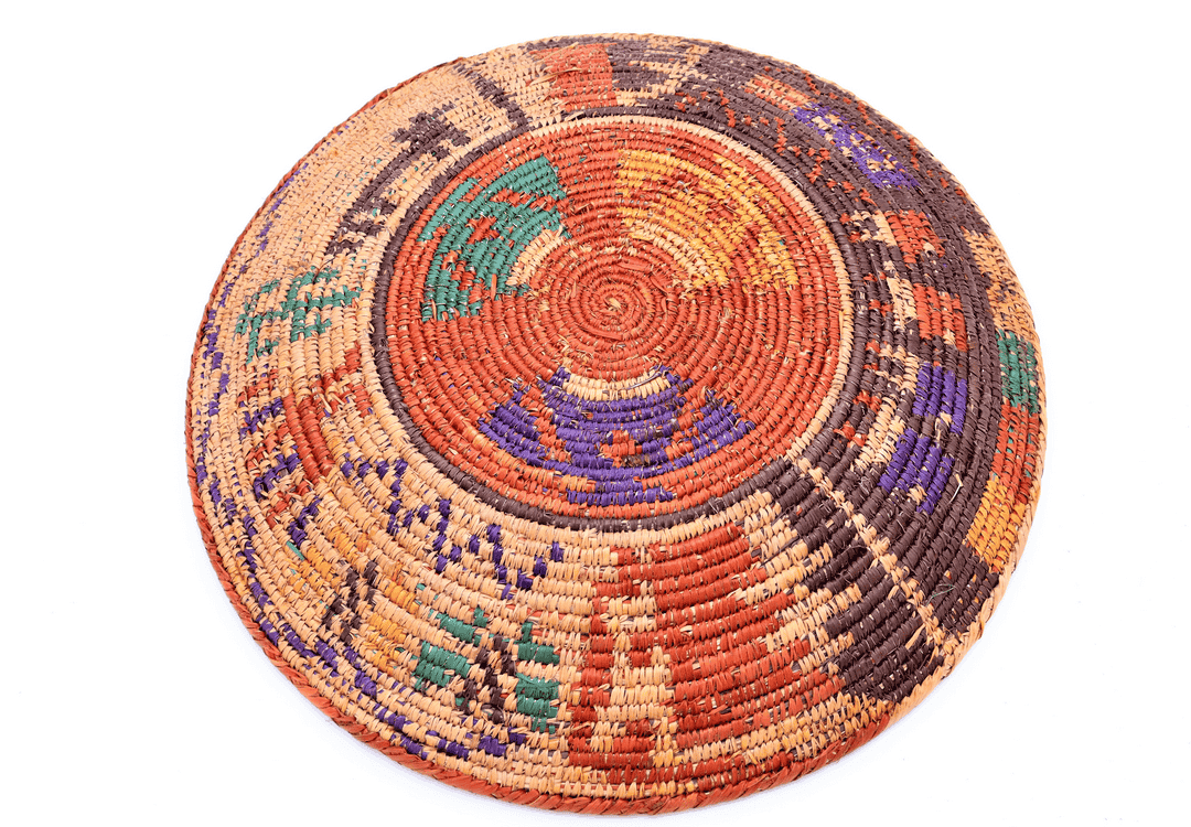 HANDWOVEN COLLECTOR'S GRADE BASKET (NAVP)