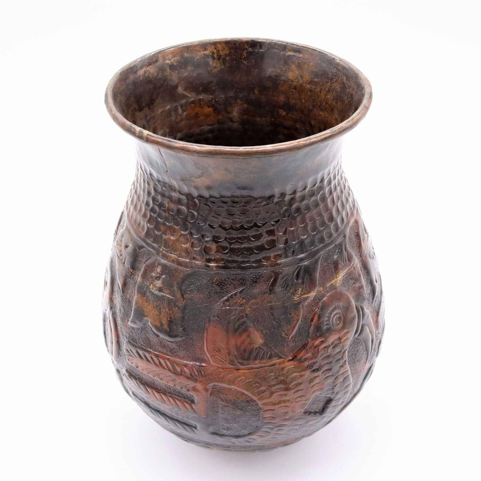 HAND ENGRAVED BROAD BASE POTS (NTACA)