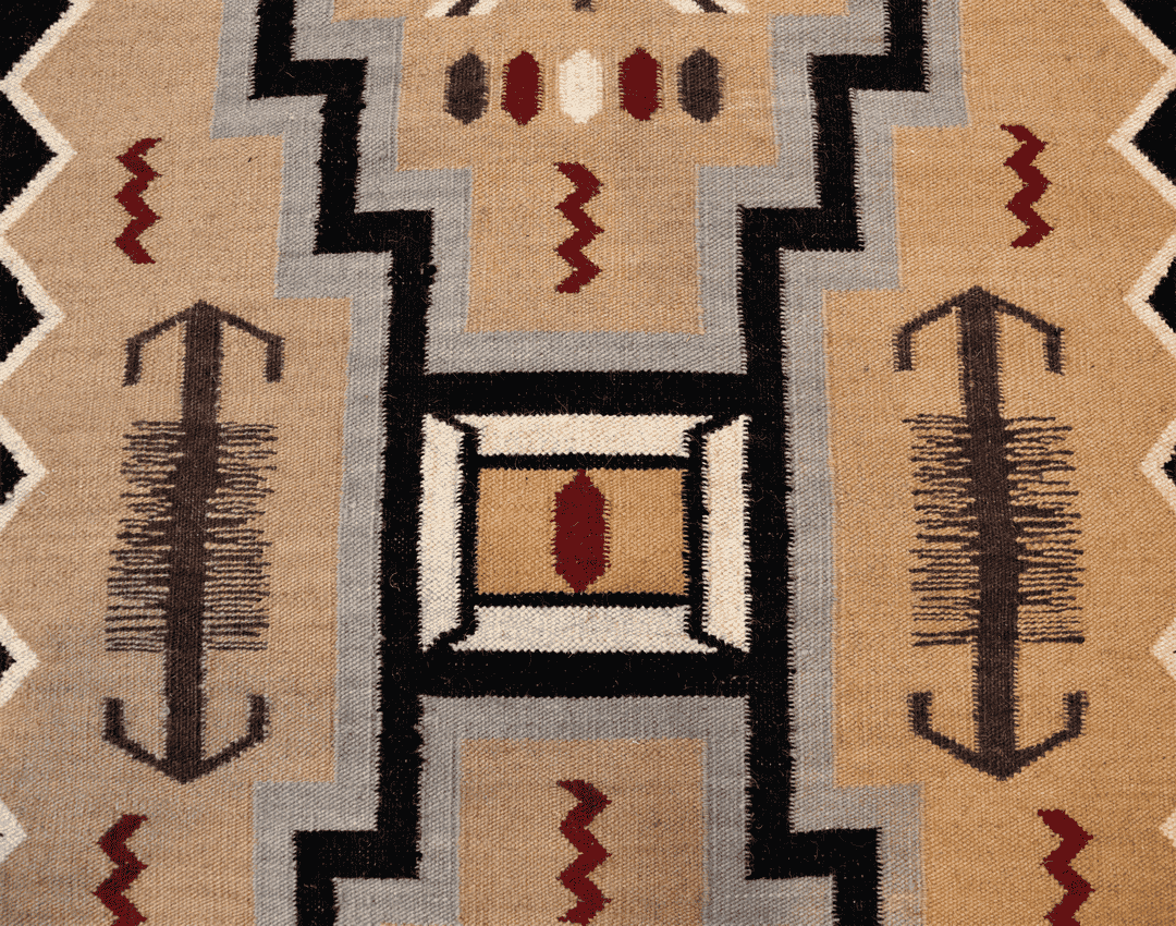 HAND WOVEN NATIVE STYLE COLLECTOR'S GRAND SOUTHWEST RUGS (NHWD)