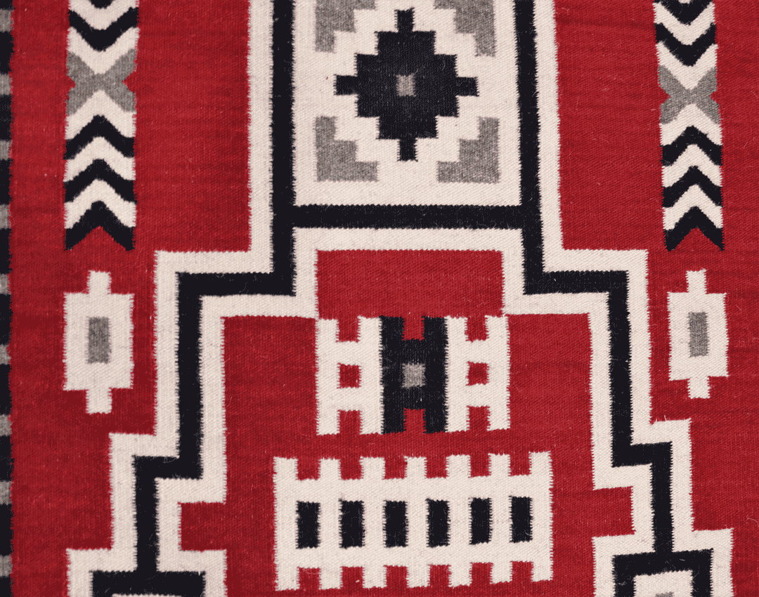 HAND WOVEN NATIVE STYLE COLLECTOR'S GRAND SOUTHWEST RUGS (NHWD)