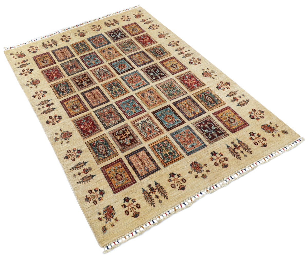 HAND WOVEN VEGETABLE DYED HAND KNOTTED CARPET