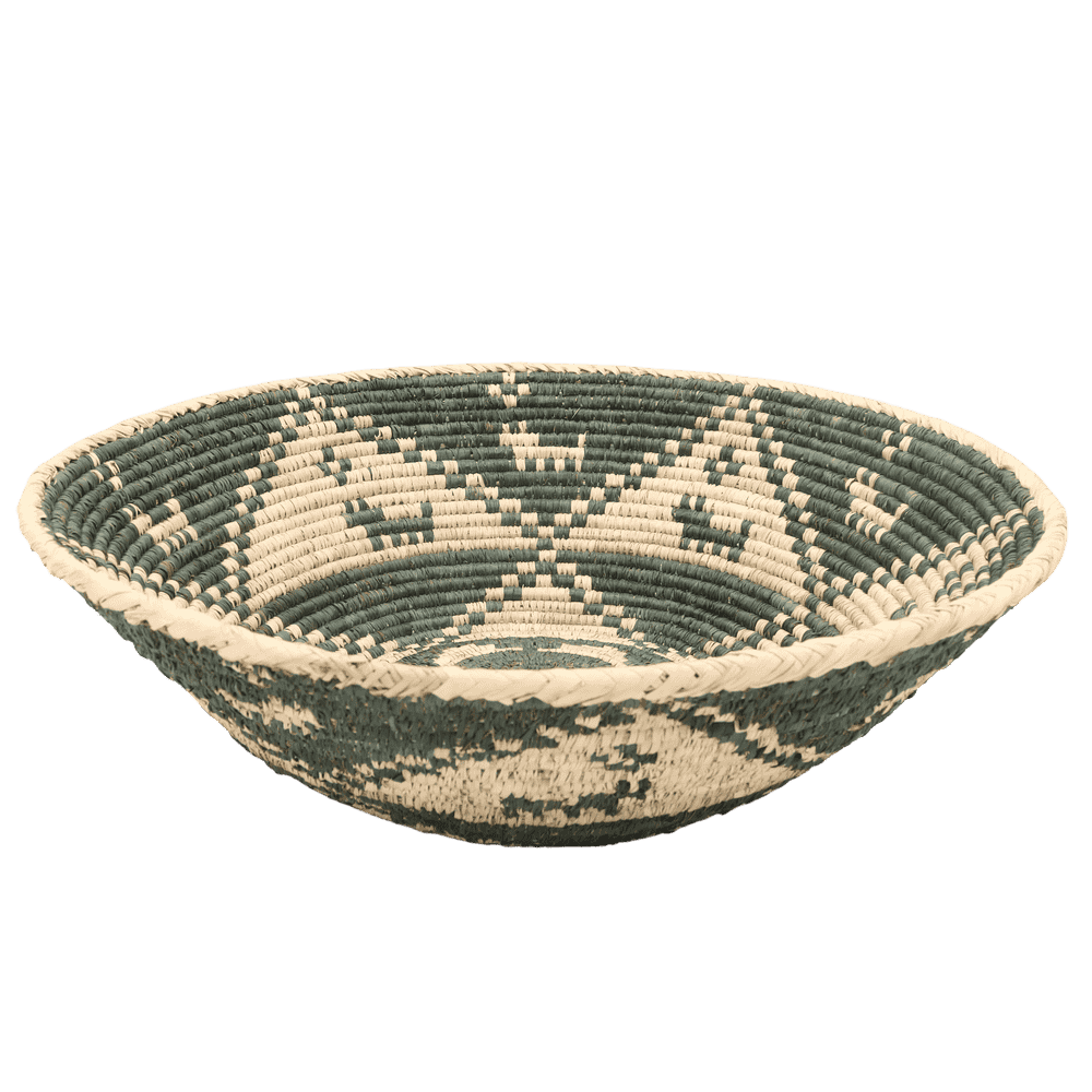 HAND WOVEN FRUIT BOWL (NHAU)