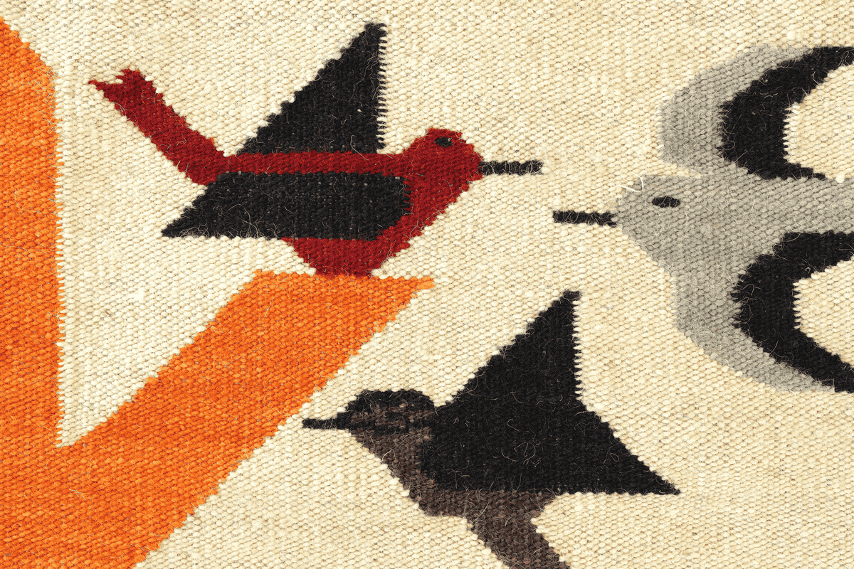 HAND WOVEN NATIVE STYLE COLLECTOR'S GRAND SOUTHWEST RUGS (NHWD)