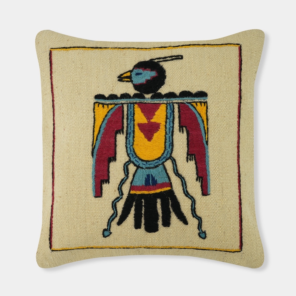 HAND EMBROIDERED THROWS / CUSHIONS