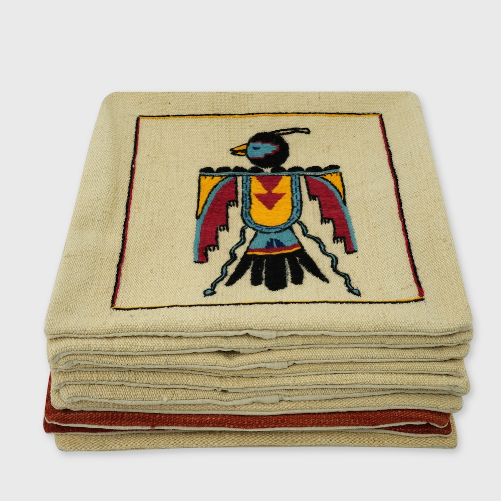 HAND EMBROIDERED THROWS / CUSHIONS