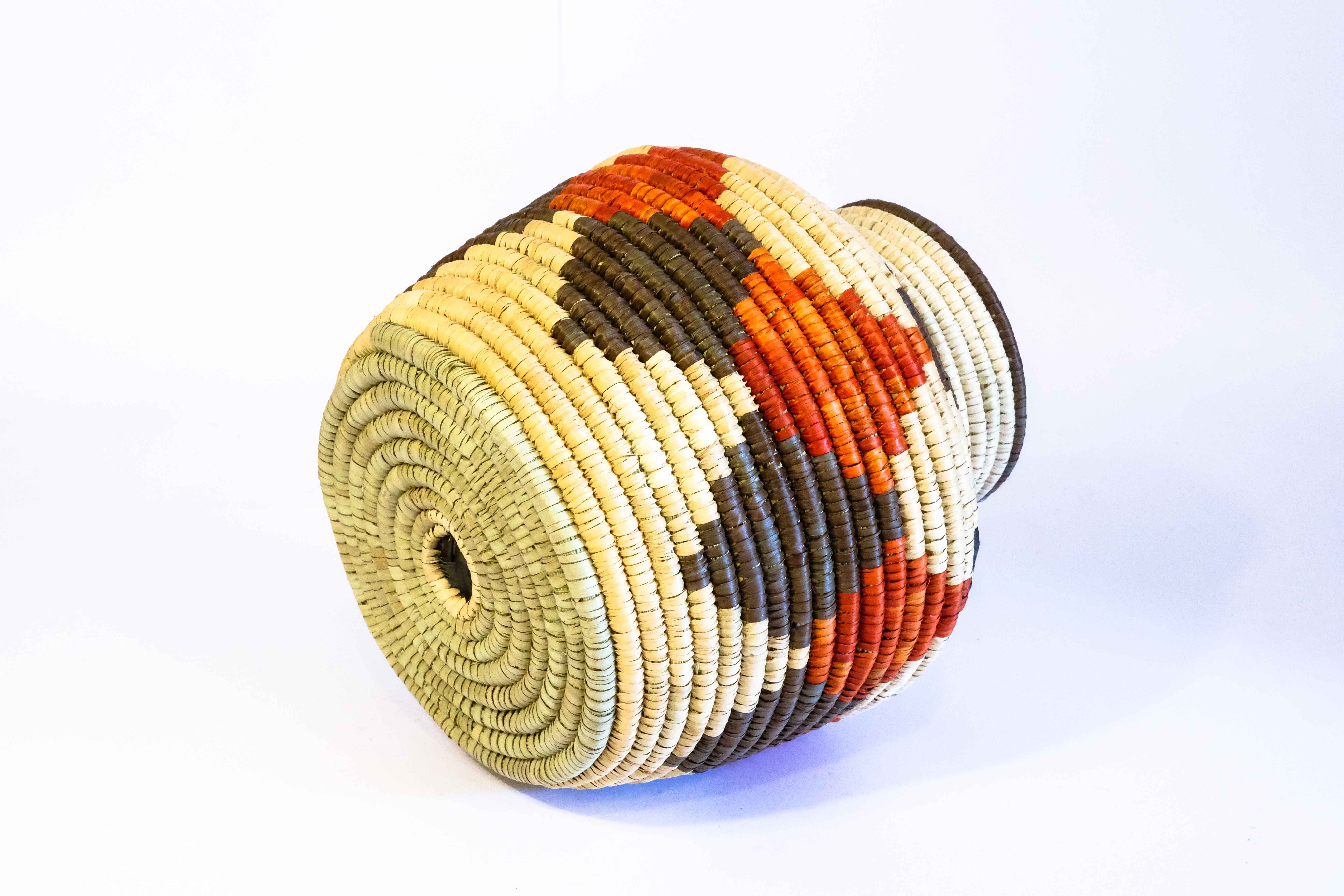 HAND WOVEN WASHOE POTTER BASKETS (NJCU)