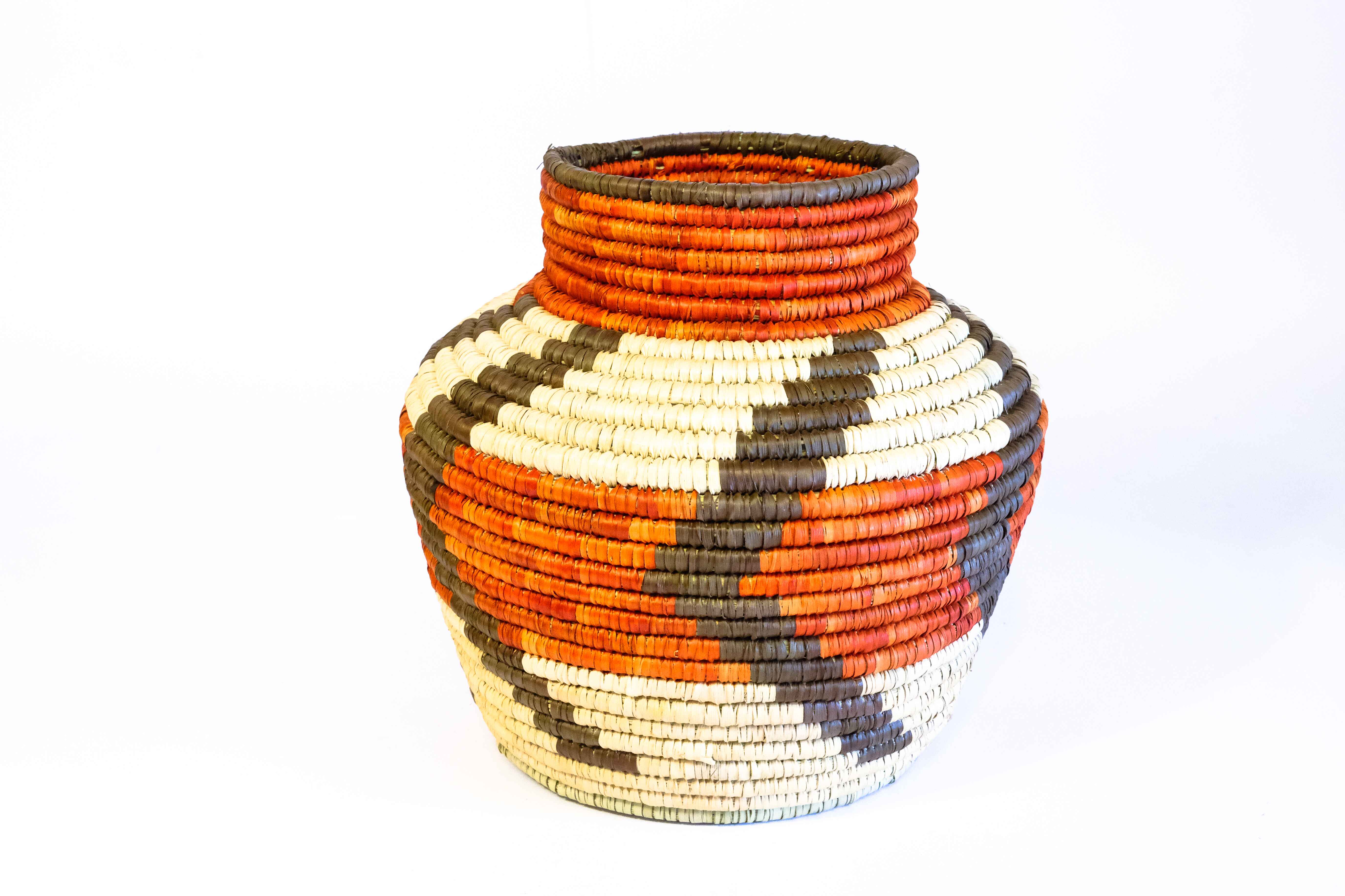 HAND WOVEN WASHOE POTTER BASKETS (NJCU)