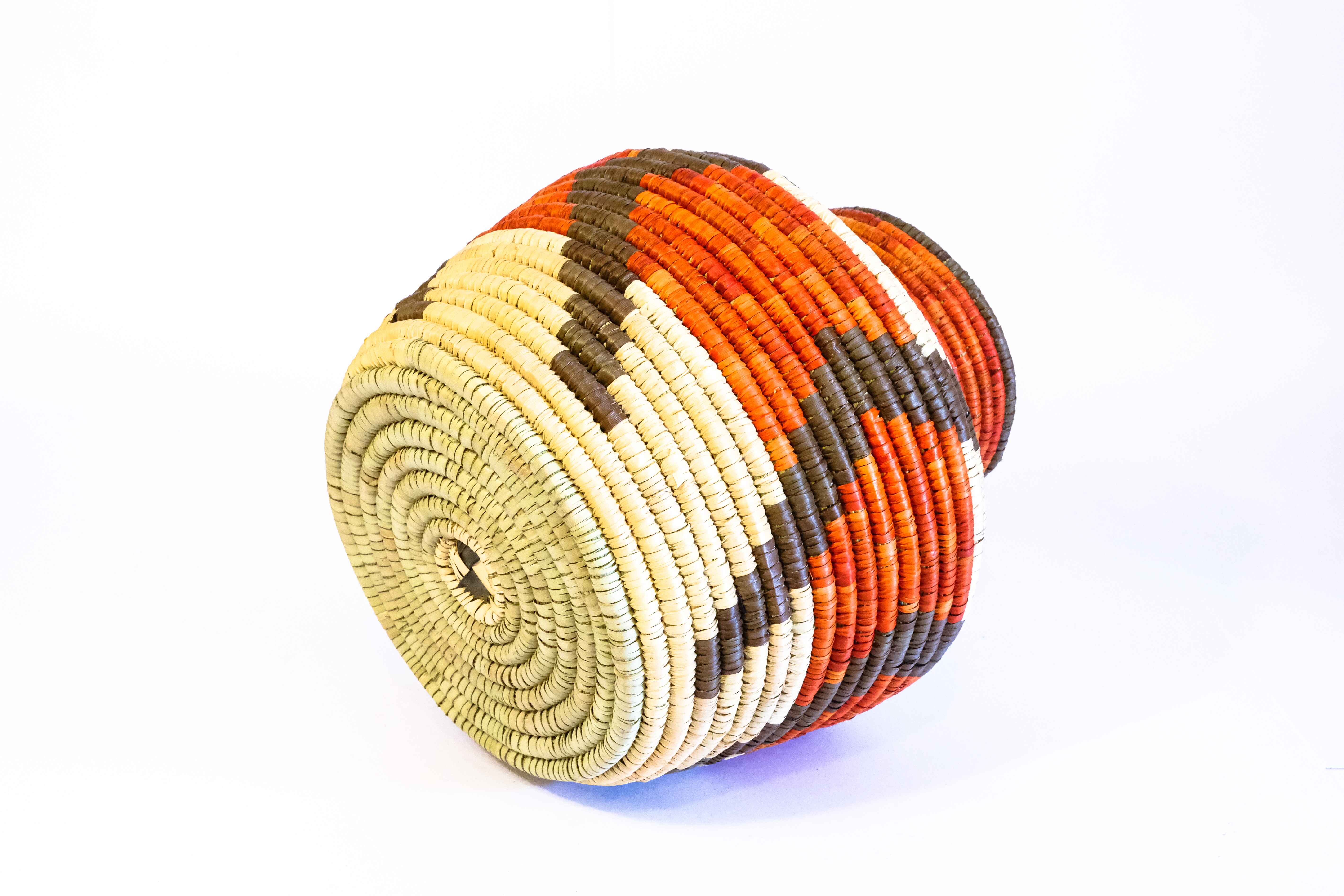 HAND WOVEN WASHOE POTTER BASKETS (NJCU)