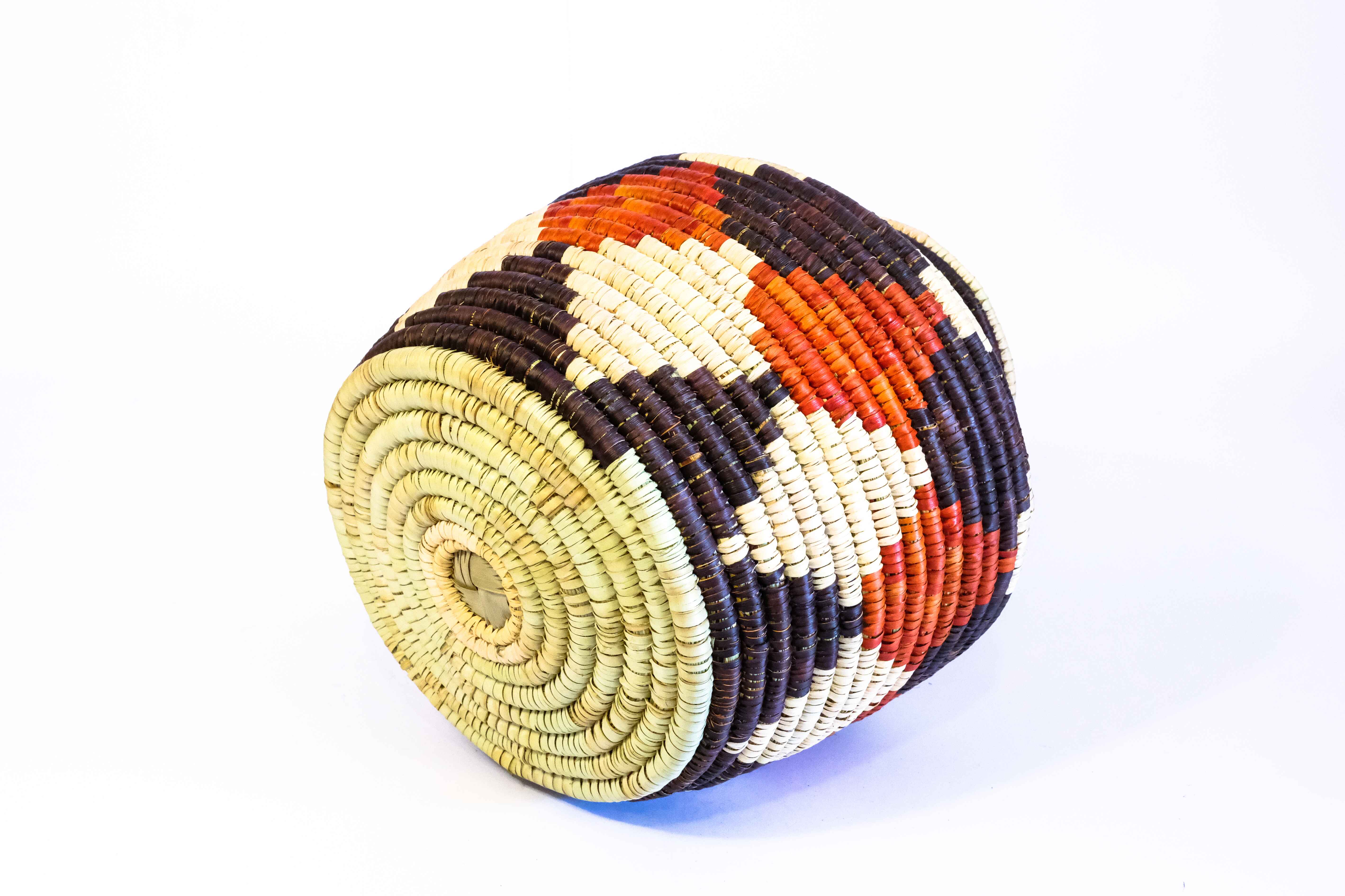 HAND WOVEN WASHOE POTTER BASKETS (NJCU)