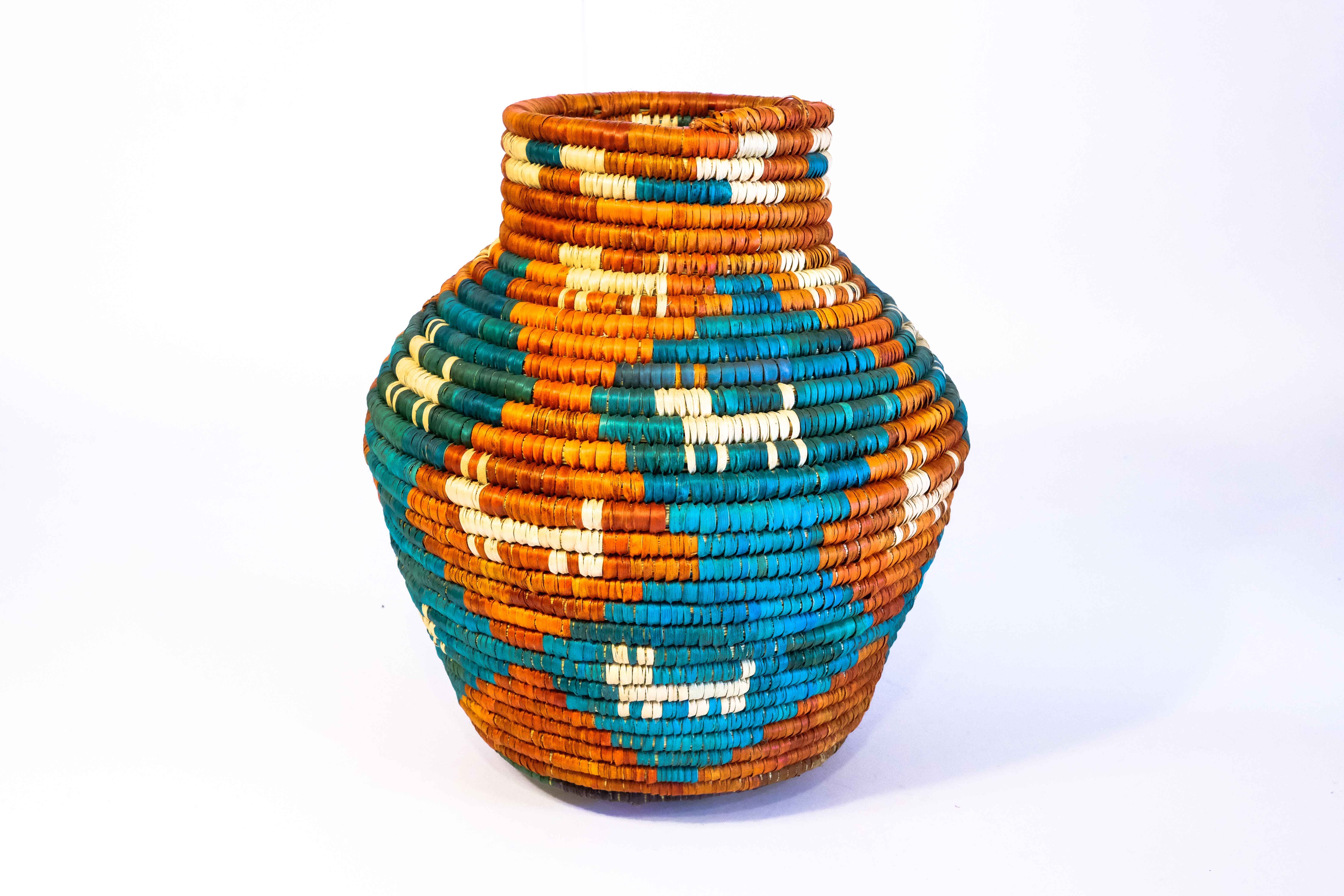 HAND WOVEN WASHOE POTTER BASKETS (NJCU)