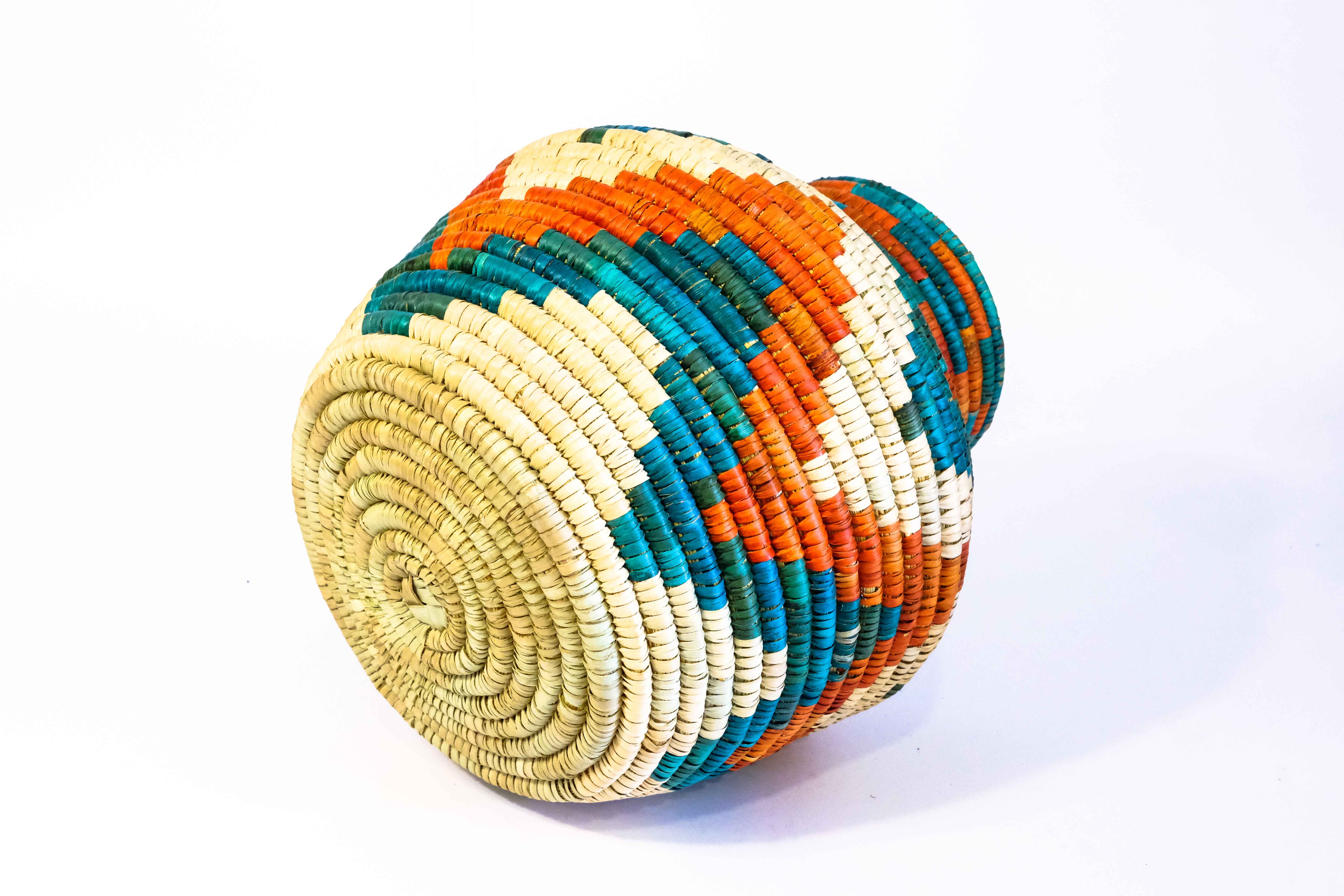 HAND WOVEN WASHOE POTTER BASKETS (NJCU)