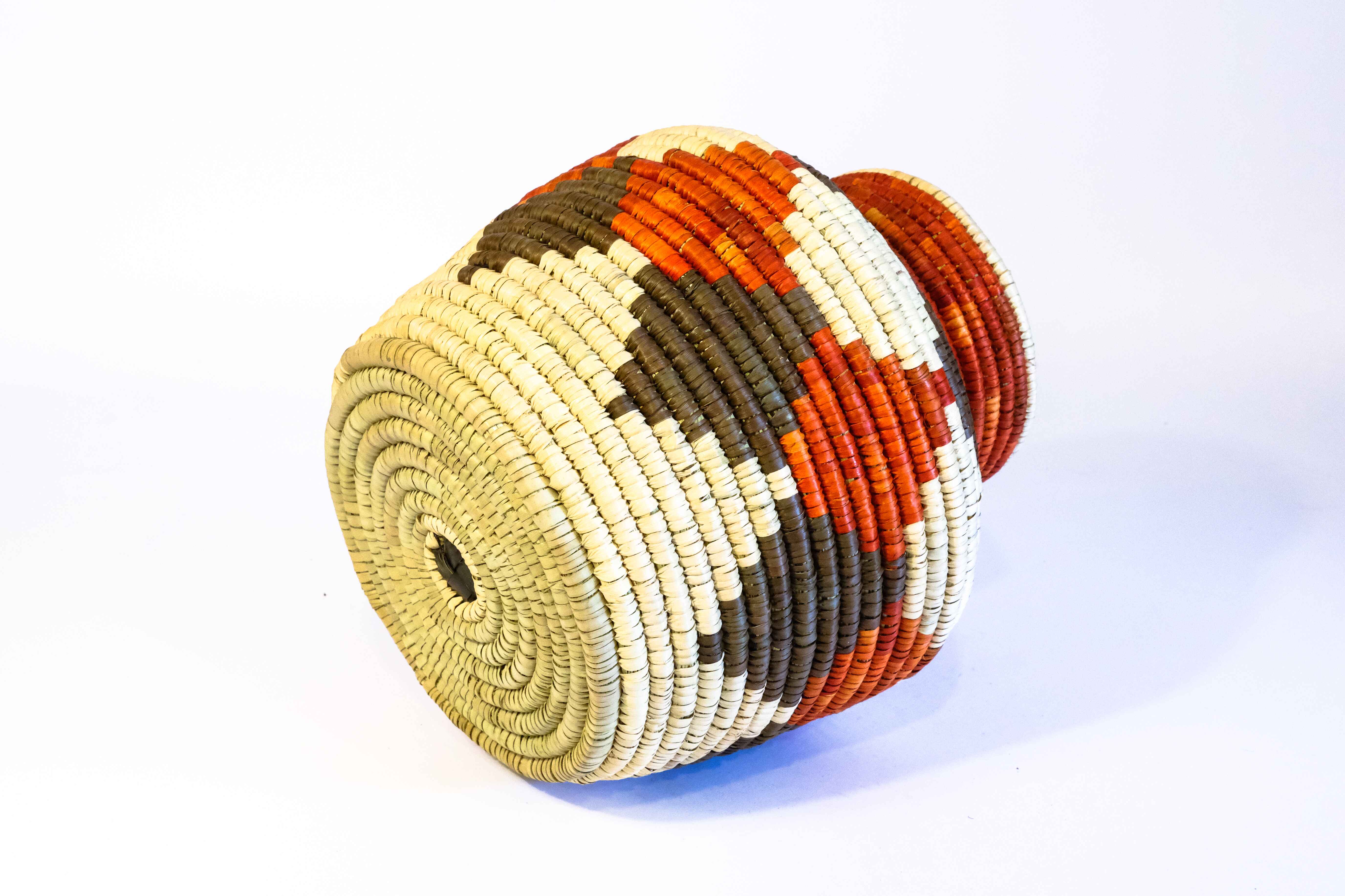 HAND WOVEN WASHOE POTTER BASKETS (NJCU)