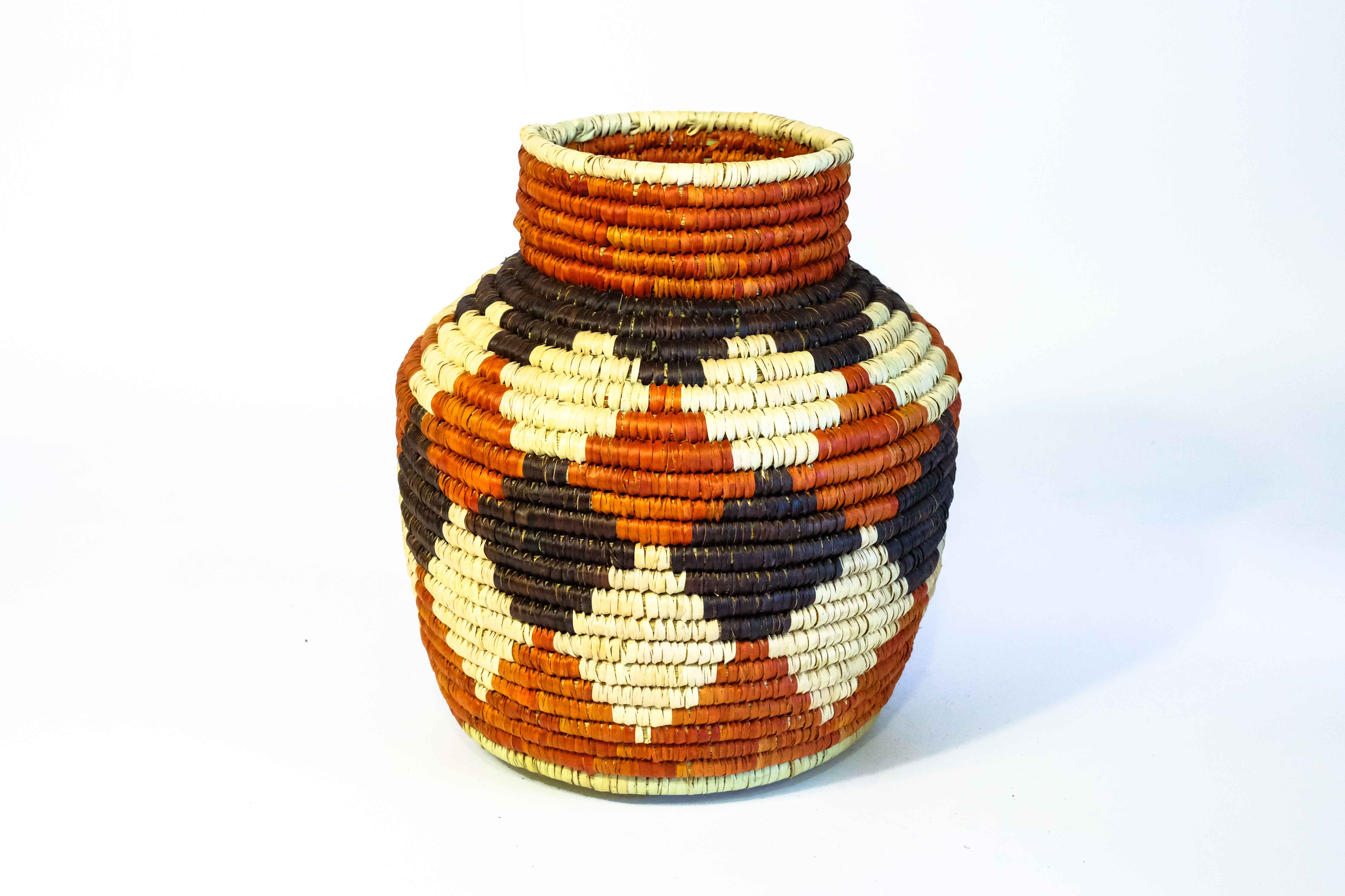 HAND WOVEN WASHOE POTTER BASKETS (NJCU)