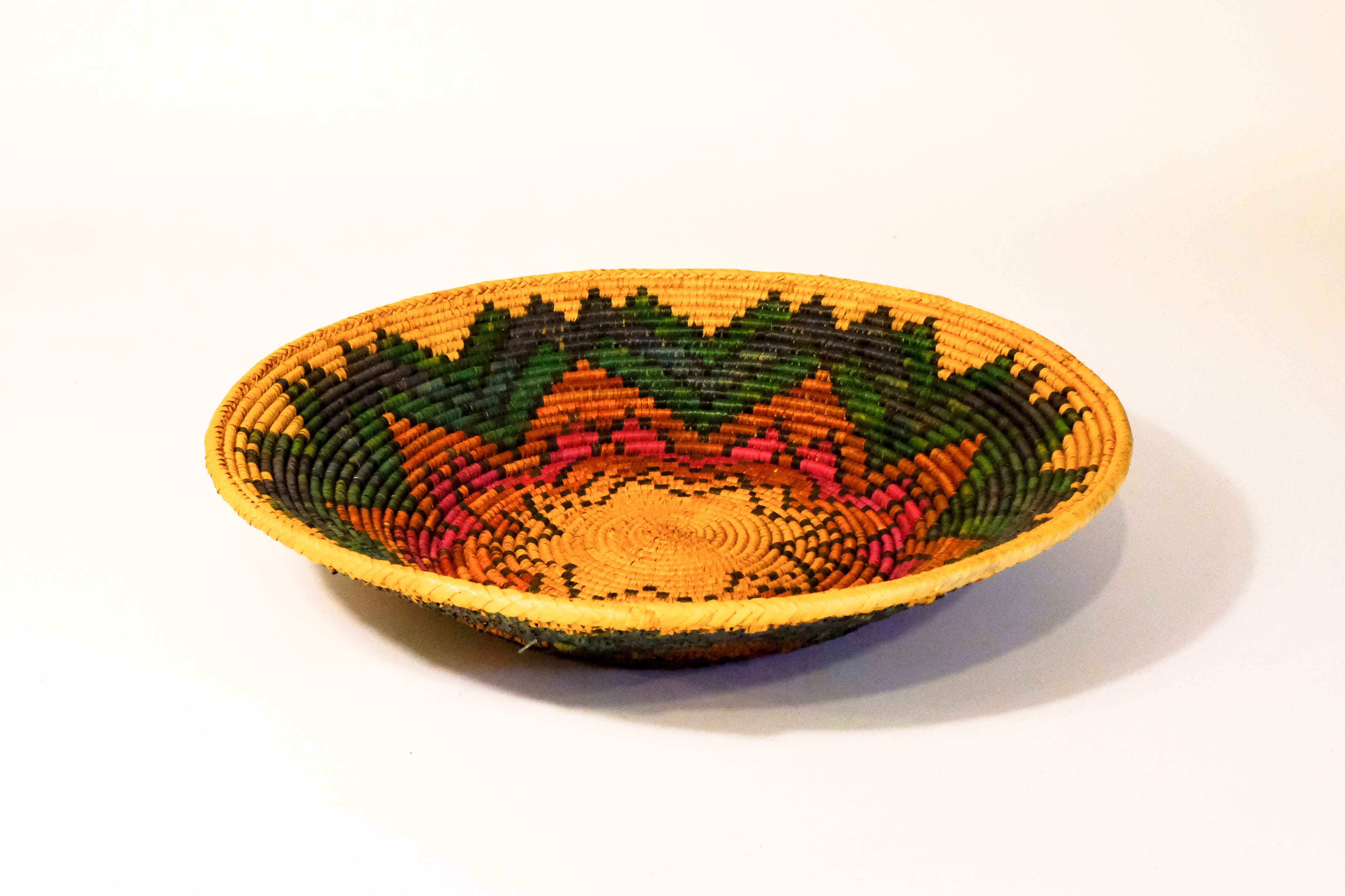 HANDWOVEN COLLECTOR'S GRADE BASKET (NAVP)