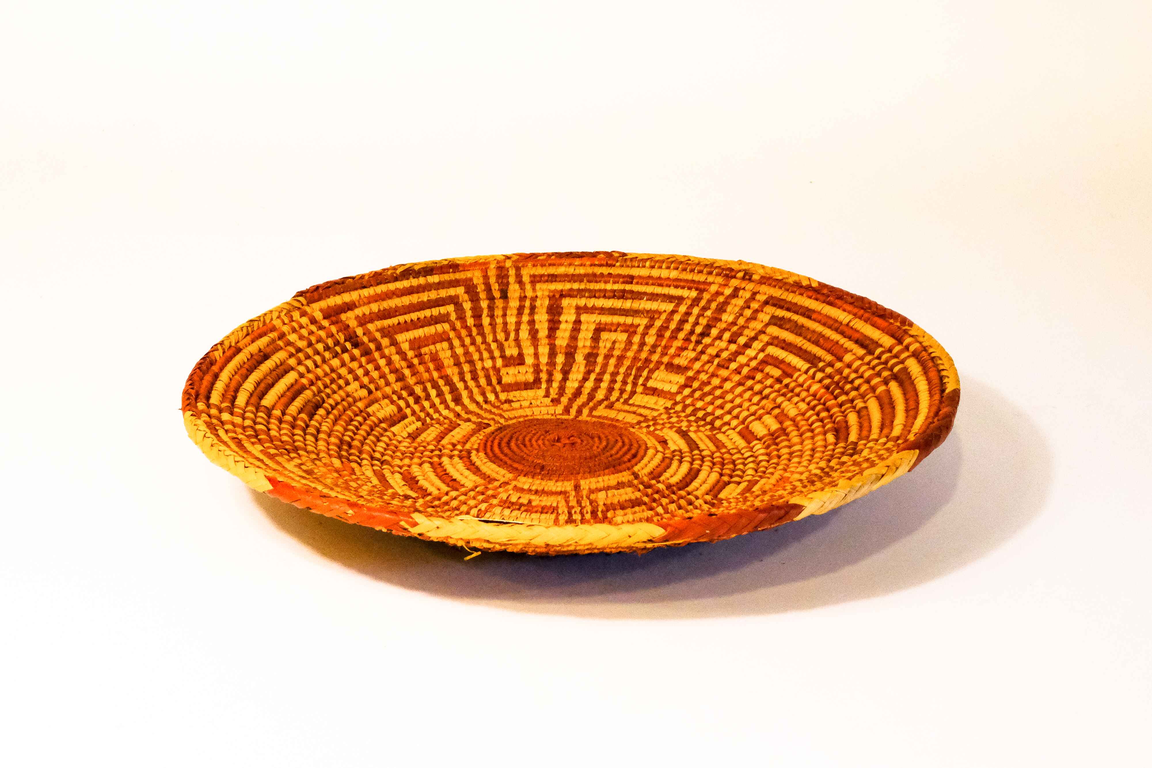 HANDWOVEN COLLECTOR'S GRADE BASKET (NAVP)