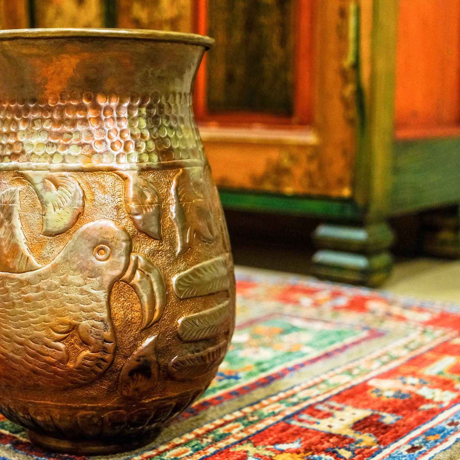 HAND ENGRAVED BROAD BASE POTS (NTACA)